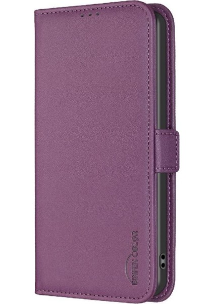 Samsung Galaxy S24 Artı Manyetik Kart Yuvaları Tutucu Pu Cüzdan Için Flip Case (Yurt Dışından) modelleri