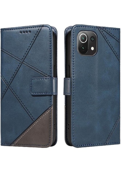 Xiaomi 11 Lite Yüksek Kaliteli Deri Telefon Koruma Kılıfı Için Flip Case (Yurt Dışından)
