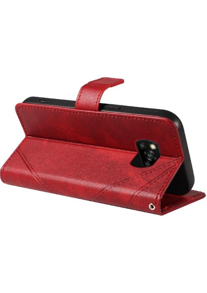 Elmas Dikiş Yüksek Kaliteli Telefon ile Xiaomi Poco X3 Nfc Için Flip Case (Yurt Dışından)