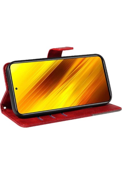 Elmas Dikiş Yüksek Kaliteli Telefon ile Xiaomi Poco X3 Nfc Için Flip Case (Yurt Dışından)