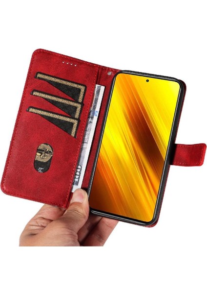 Elmas Dikiş Yüksek Kaliteli Telefon ile Xiaomi Poco X3 Nfc Için Flip Case (Yurt Dışından)