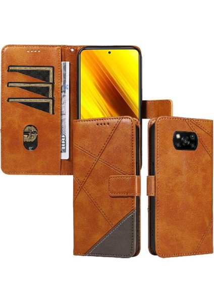 Elmas Dikiş Yüksek Kaliteli Telefon ile Xiaomi Poco X3 Nfc Için Flip Case (Yurt Dışından)