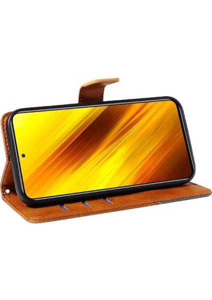 Elmas Dikiş Yüksek Kaliteli Telefon ile Xiaomi Poco X3 Nfc Için Flip Case (Yurt Dışından)