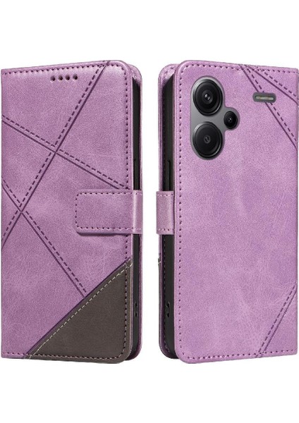 Xiaomi Redmi Not 13 Pro Artı 5g Için Flip Case ve Kart Yuvası Deri Telefon (Yurt Dışından)