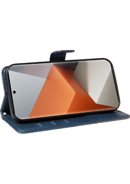 Xiaomi Redmi Not 13 Pro Artı 5g Için Flip Case ve Kart Yuvası Deri Telefon (Yurt Dışından)
