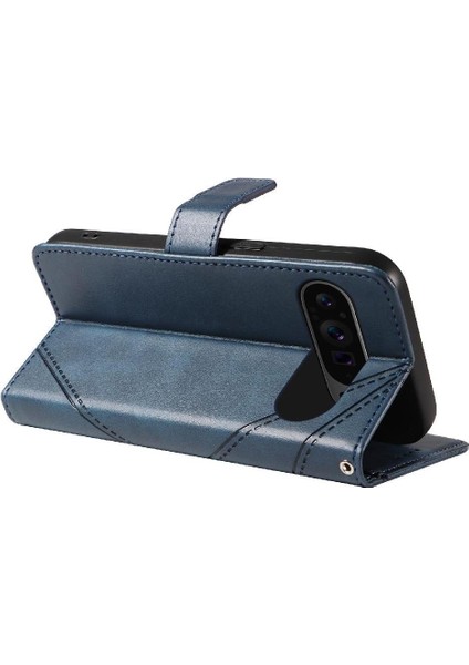 Google Pixel 9 Pro Yüksek Kalite ve Elmas ile Kart Yuvası Için Flip Case (Yurt Dışından)