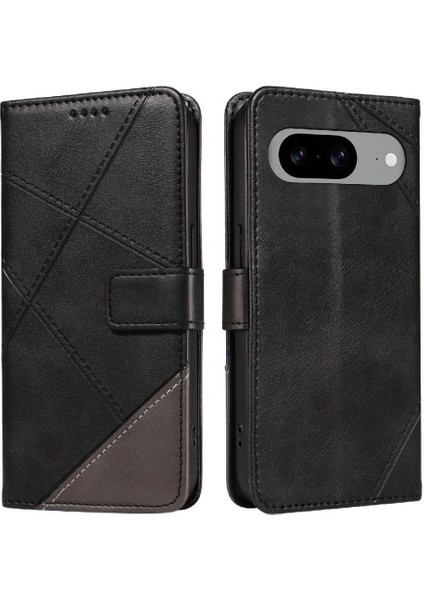 Google Piksel 8 Deri Telefon Koruma Kılıfı Için Flip Case Yüksek Kalite (Yurt Dışından)