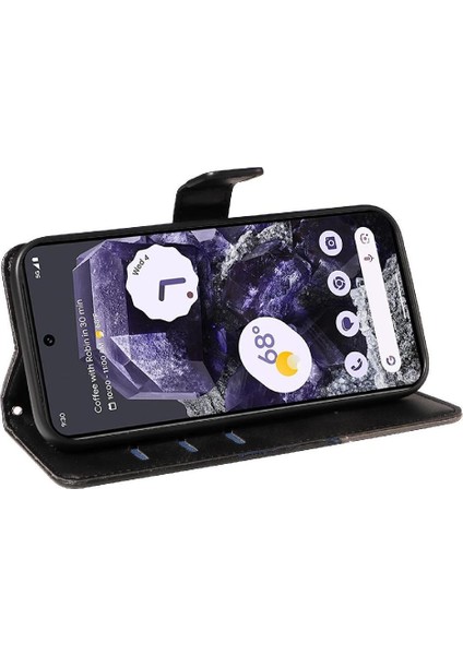Google Piksel 8 Deri Telefon Koruma Kılıfı Için Flip Case Yüksek Kalite (Yurt Dışından) fırsatları