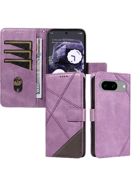 Google Piksel 8 Deri Telefon Koruma Kılıfı Için Flip Case Yüksek Kalite (Yurt Dışından)