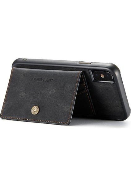 IPhone Xs Max Ayrılabilir Manyetik Tasarım Cardholder Magsafe Standı (Yurt Dışından) modelleri