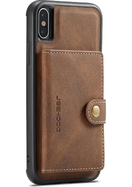 IPhone Xs Max Ayrılabilir Manyetik Tasarım Cardholder Magsafe Standı (Yurt Dışından) modelleri