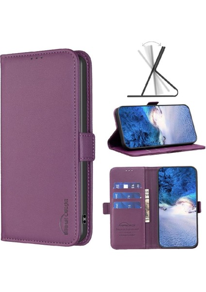 Xiaomi Poco X5 Pro 5g Için Flip Case Pu Deri Cüzdan Kart Yuvaları Tutucu (Yurt Dışından)