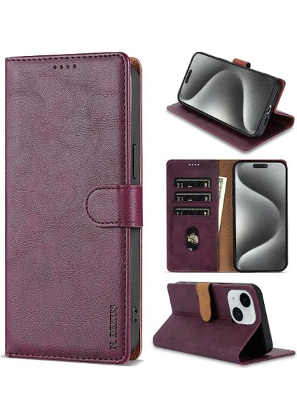 IPhone 14 Için Flip Case Artı Çift Katmanlı Koruma Manyetik Kapatma Kartı (Yurt Dışından) fiyatları