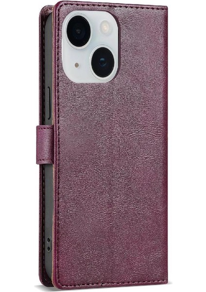IPhone 14 Için Flip Case Artı Çift Katmanlı Koruma Manyetik Kapatma Kartı (Yurt Dışından) modelleri