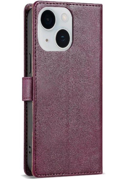 IPhone 15 Için Flip Case Yan Cep Anti Kayma Kart Yuvaları Manyetik Kapatma (Yurt Dışından) indirimleri