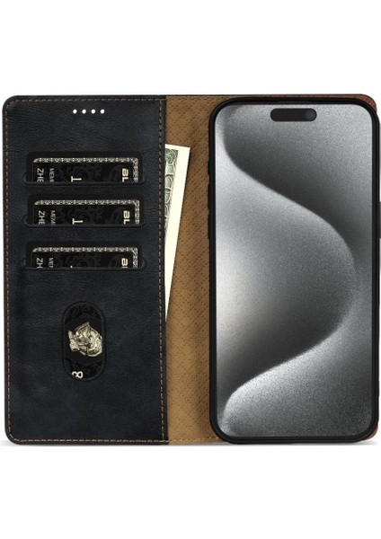 IPhone 14 Için Flip Case Artı Çift Katmanlı Koruma Manyetik Kapatma Kartı (Yurt Dışından) indirimleri