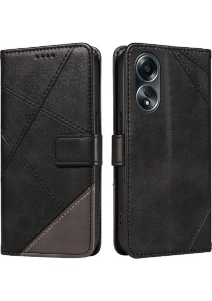 Elmas Dikiş Yüksek Kaliteli Deri Çanta ile Oppo Diamond 4g Için Flip Case (Yurt Dışından)
