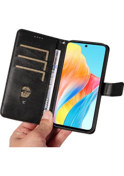 Elmas Dikiş Yüksek Kaliteli Deri Çanta ile Oppo Diamond 4g Için Flip Case (Yurt Dışından) modelleri