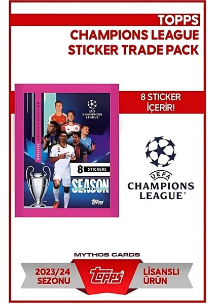 Şampiyonlar Ligi 2023 - 2024 Sezonu / Stıcker Trade Pack