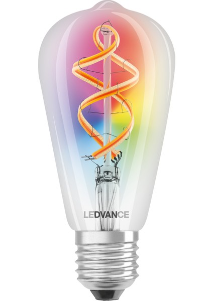 Ledvace Smart Led Flament 4.5W 300lm Uzaktan Kontrollü Ampul