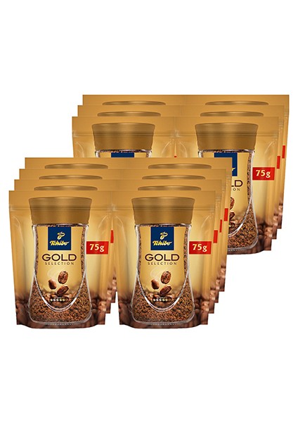 Gold Selection Çözünebilir Kahve Eko Paket 14 x 75 G