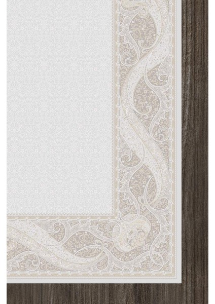 Palace 08020A Krem Vizon Klasik Retro Ipek Halı fiyatları