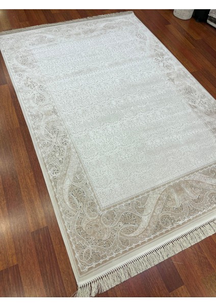 Palace 08020A Krem Vizon Klasik Retro Ipek Halı modelleri