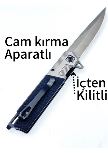 Kamp Çakı Swat Kemer Klipsli
