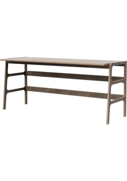 Rustico Ahşap Çalışma Masası 180X50 Ceviz Renk CPT4630-180