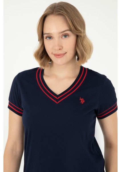 Kadın Lacivert Tişört 50285848-VR033 fiyatları