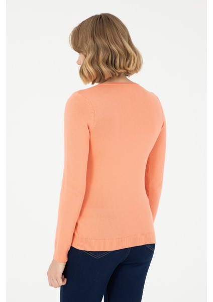 Kadın Somon Kazak /Triko 50288997-VR047 indirimleri