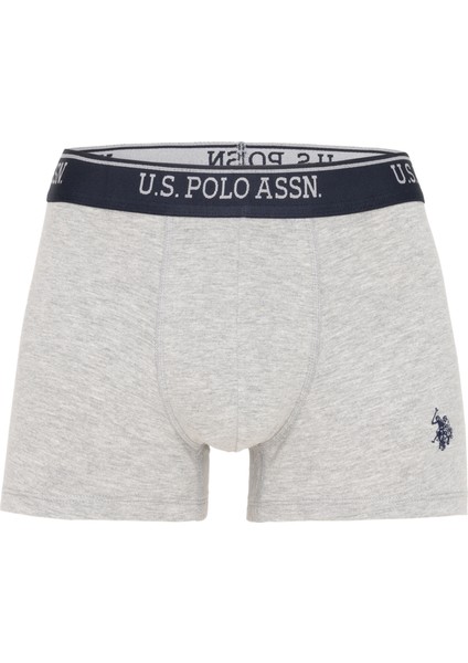 U.S. Polo Assn. Erkek Gri Melanj İç Giyim Alt 50301666-VR086