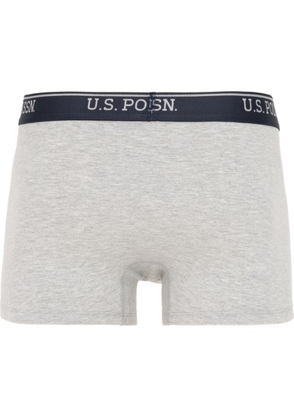 U.S. Polo Assn. Erkek Gri Melanj İç Giyim Alt 50301666-VR086