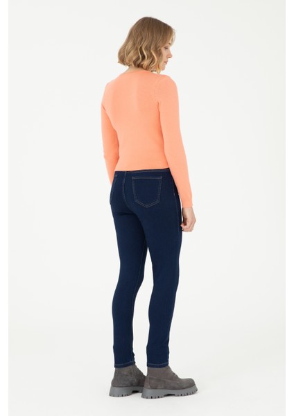 Kadın Mavi Pantolon (Jean) 50296013-DN0013 fırsatları