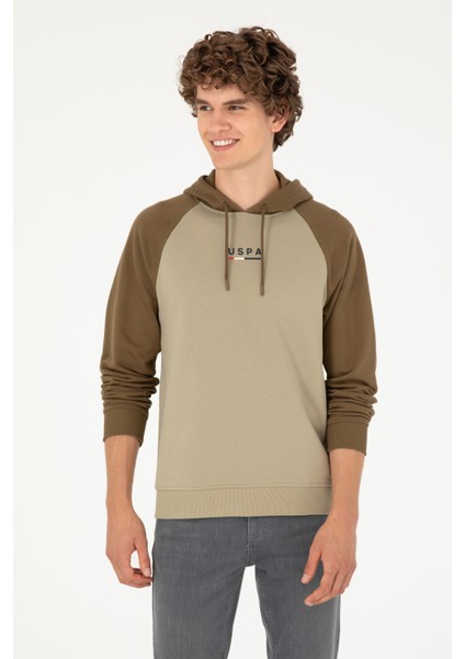 Erkek Açık Haki Sweatshirt 50293358-VR183