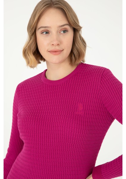 Kadın Fuşya Kazak /Triko 50288979-VR023 fiyatları