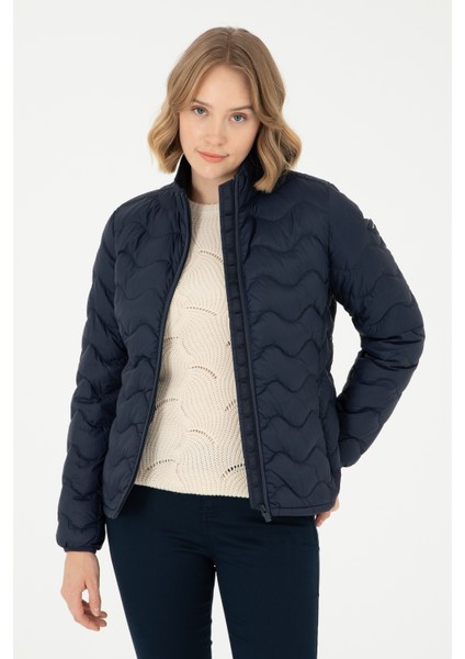 Kadın Lacivert Mont 50289553-VR033