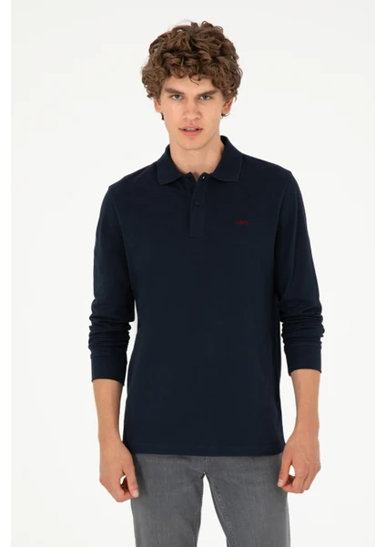 U.S. Polo Assn. Erkek Lacivert Sweatshirt 50295169-VR033