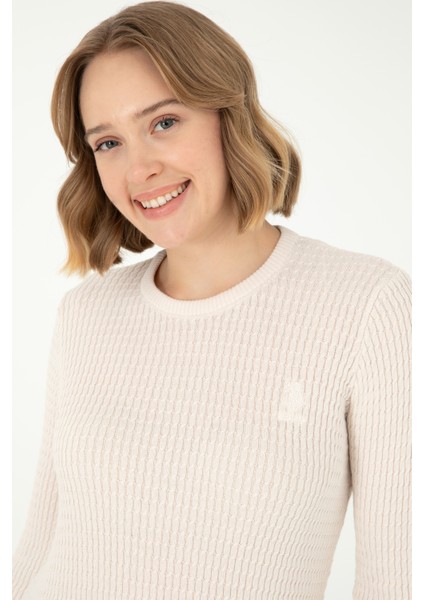 Kadın Krem Kazak /Triko 50288979-VR071 fiyatları