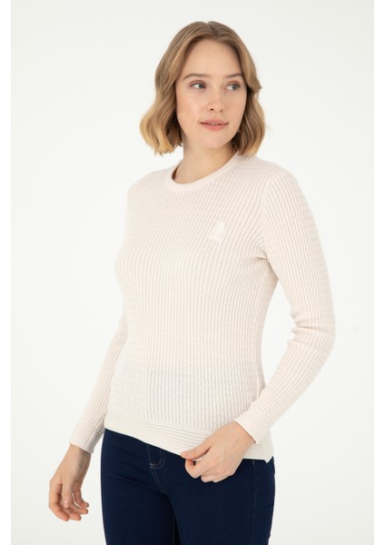 Kadın Krem Kazak /Triko 50288979-VR071 modelleri