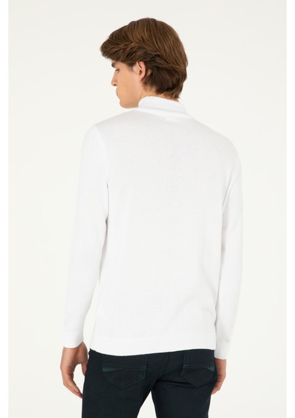 Erkek Beyaz Kazak /Triko 50288887-VR013 indirimleri