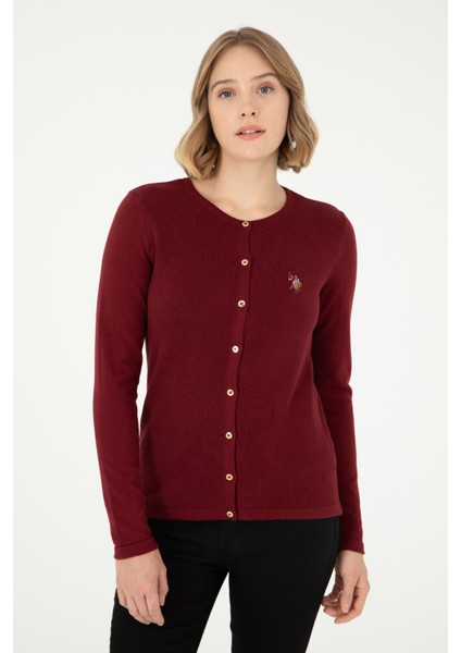 Kadın Bordo Hırka (Triko) 50288991-VR014 modelleri