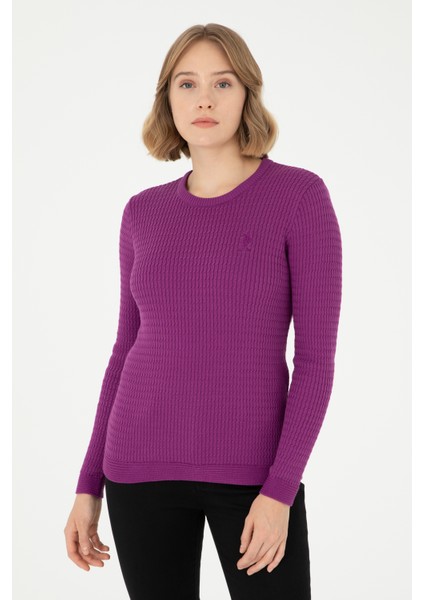 Kadın Mor Kazak /Triko 50288979-VR203