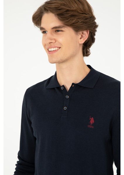 Erkek Lacivert Kazak /Triko 50292434-VR033 fiyatları