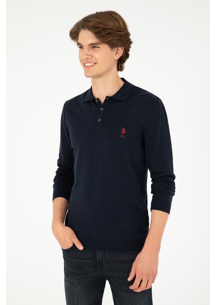 Erkek Lacivert Kazak /Triko 50292434-VR033 modelleri