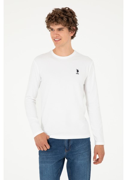 Erkek Beyaz Sweatshirt 50289027-VR013