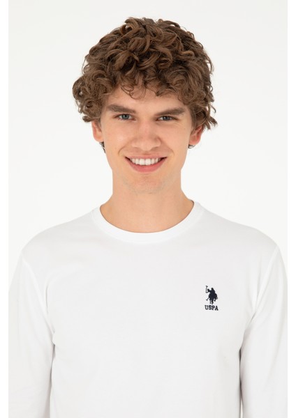Erkek Beyaz Sweatshirt 50289027-VR013 fiyatları