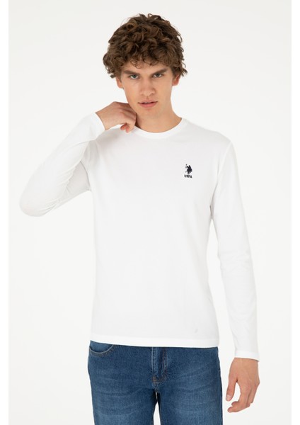 Erkek Beyaz Sweatshirt 50289027-VR013 modelleri