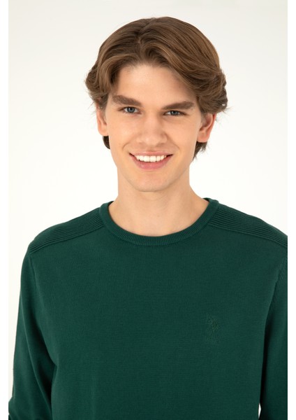 Erkek Yeşil Kazak /Triko 50288888-VR054 fiyatları