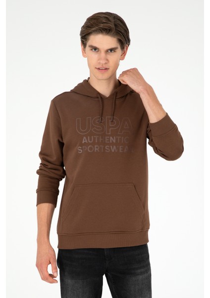 U.s. Polo Assn. Erkek Kahverengi Sweatshirt 50293439-VR029